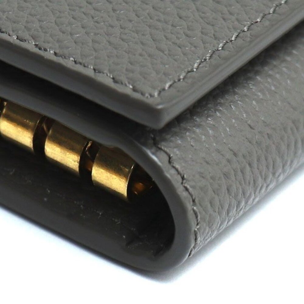 Saint Laurent 6-Row YSL Logo Key Case Gray - Picture 7 of 8
